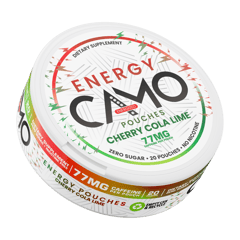CAMO Cherry Cola Lime Energy – nikotinfria portionspåsar