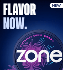 ZONE Blueberry Burst nikotinpåsar